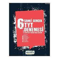Okyanus Yayıncılık - Okyanus Sanki Gerçek 6 Tyt Denemesi
