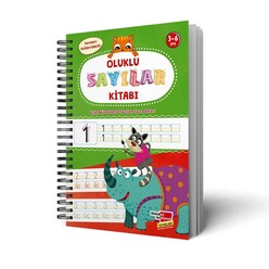 Oluklu Sayılar Kitabı – Sihirli Kalem Hediyeli | 3-6 Yaş - Thumbnail