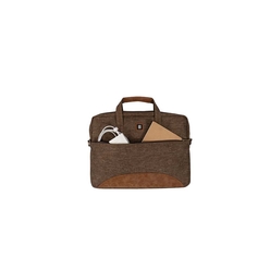 Minbag Jane Laptop Çantası Kahverengi 15 inç 545-12 - Thumbnail