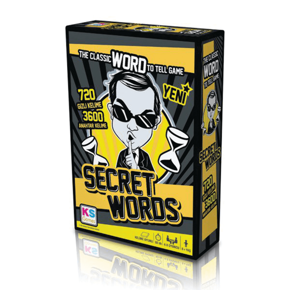 KS Games Secret Words Kutu Oyunu T131