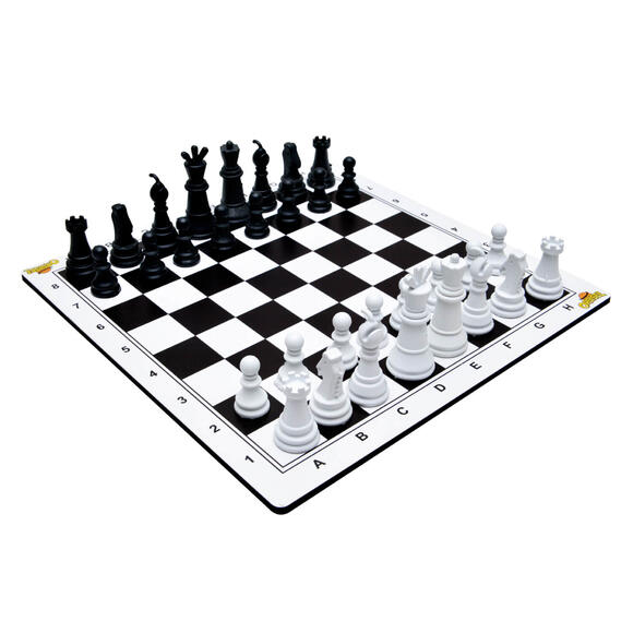 Orbisel Ahşap Tablalı 30x30 Satranç Takımı