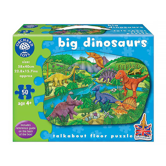 Orchard Büyük Dinozorlar 50 Parça Puzzle 256