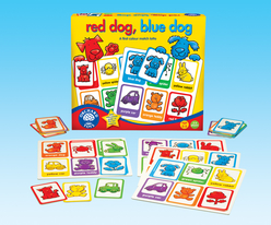 Orchard Kırmızı Köpek Mavi Köpek Eğitici Oyun 044 - Thumbnail