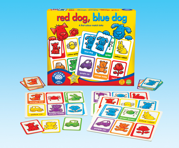 Orchard Kırmızı Köpek Mavi Köpek Eğitici Oyun 044