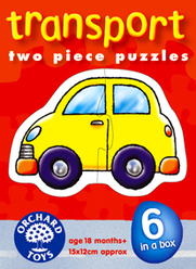 Orchard Ulaşım Araçları 6’lı Puzzle 203 - Thumbnail