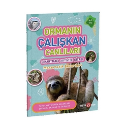 Ormanın Çalışkan Canlıları Çıkartmalı Aktivite Kitabı - Thumbnail