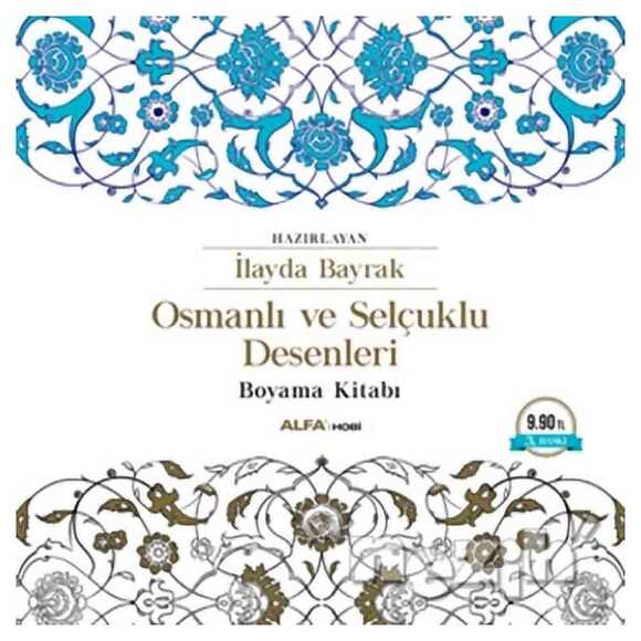 Osmanlı ve Selçuklu Desenleri Boyama kitabı