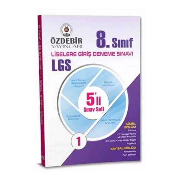 Özdebir LGS 8.Sınıf 5’Li Deneme Sınav Seti 1