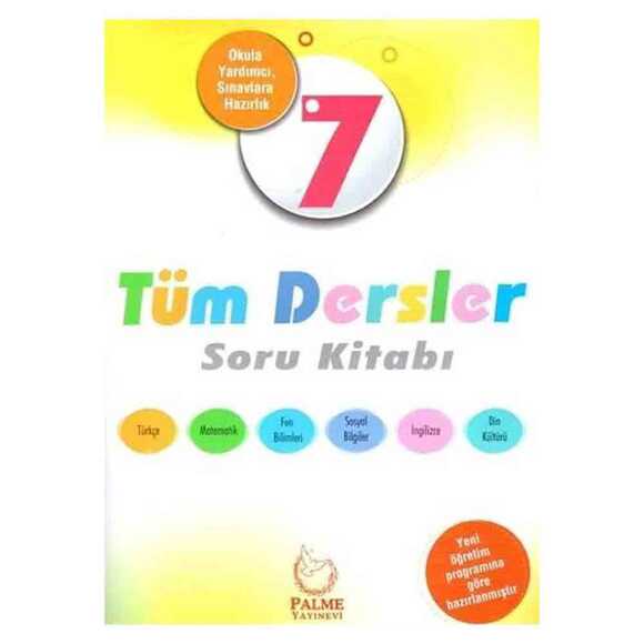 Palme 7. Sınıf Tüm Dersler Soru Kitabı