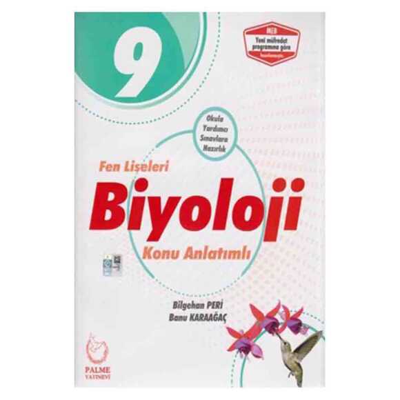 Palme 9. Sınıf Biyoloji Konu Anlatım - Fen Liseleri İçin