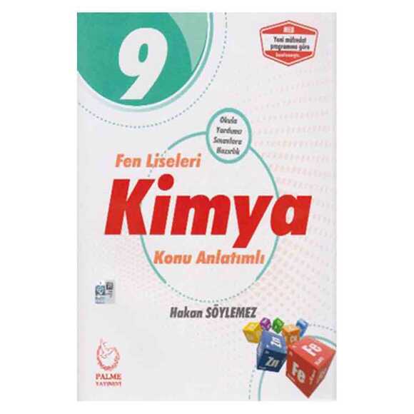 Palme 9. Sınıf Kimya Konu Anlatım - Fen Liseleri İçin