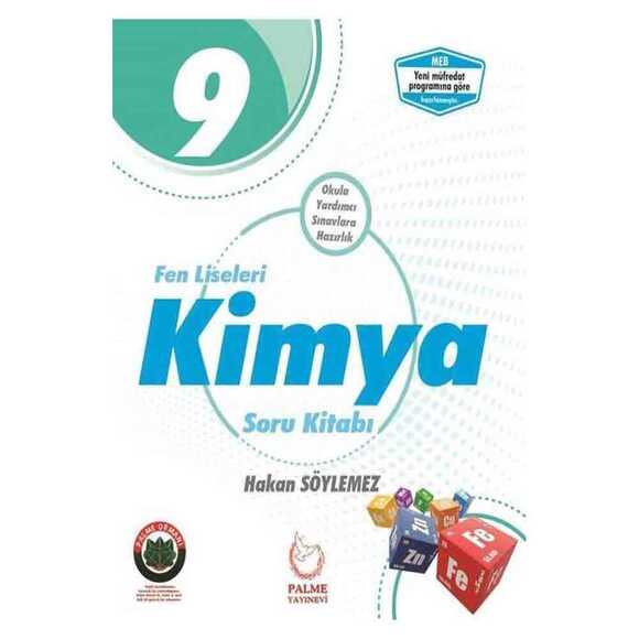 Palme 9. Sınıf Kimya Soru Bankası Fen Liseleri İçin