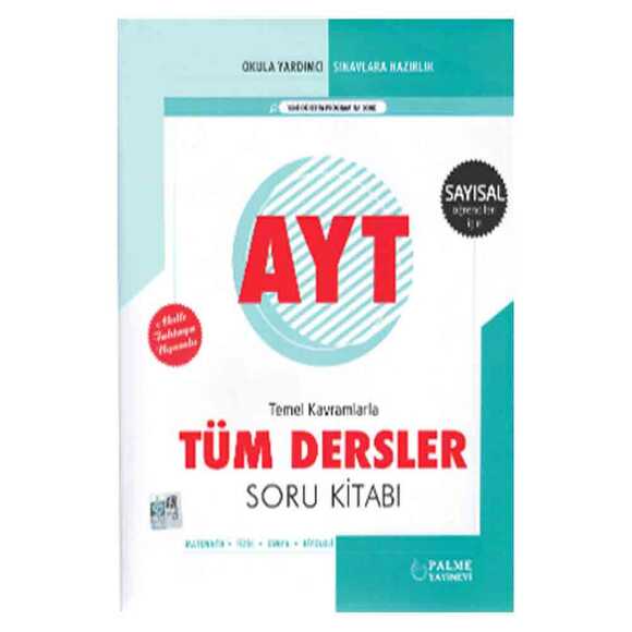 Palme AYT Tüm Dersler Soru Kitabı