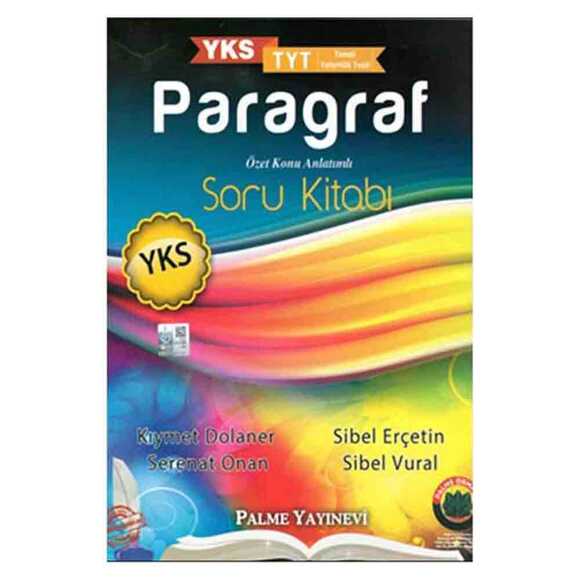 Palme YKS-TYT Paragraf Soru Kitabı 295242