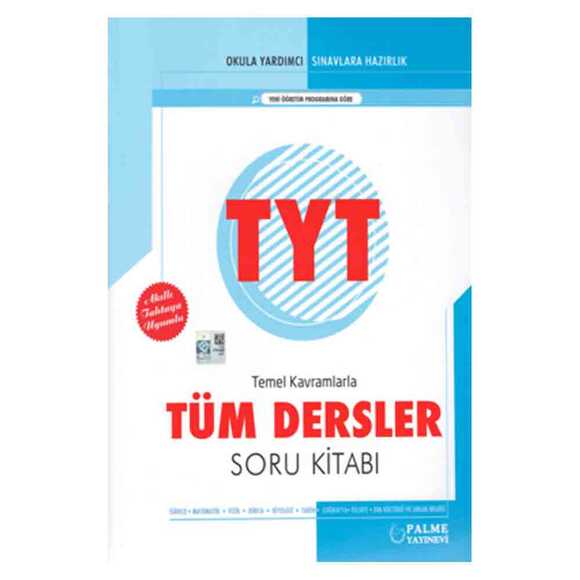 Palme YKS-TYT Tüm Dersler Soru Kitabı