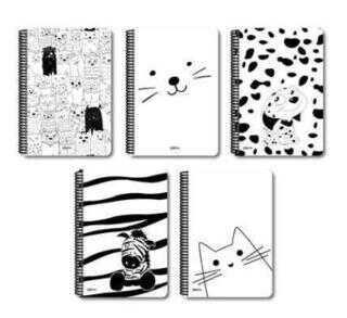 Papirüs Crazy Spiralli Sert Kapak 16X23 120yp. Kareli