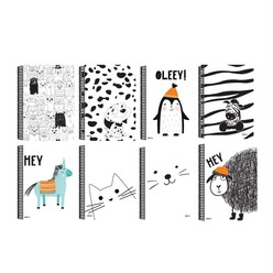 Colornote Papirüs - Papirüs Crazy Spiralli Sert Kapak A4 100yp. Kareli