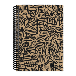 Papirüs Kraft Sert Kapak Defter 100yp 20x28cm Çizgili - Thumbnail