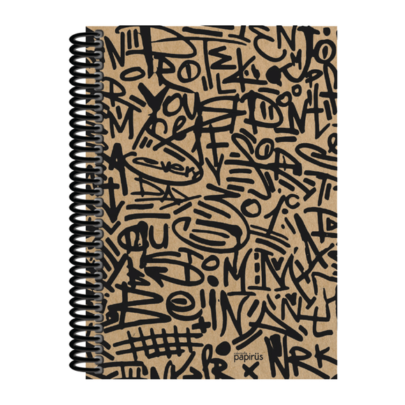 Papirüs Kraft Sert Kapak Defter 100yp 20x28cm Çizgili