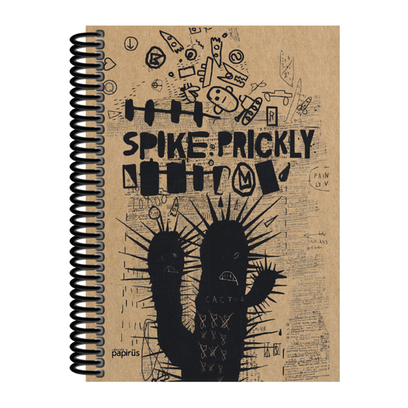 Papirüs Kraft Sert Kapak Defter 100yp 20x28cm Çizgili