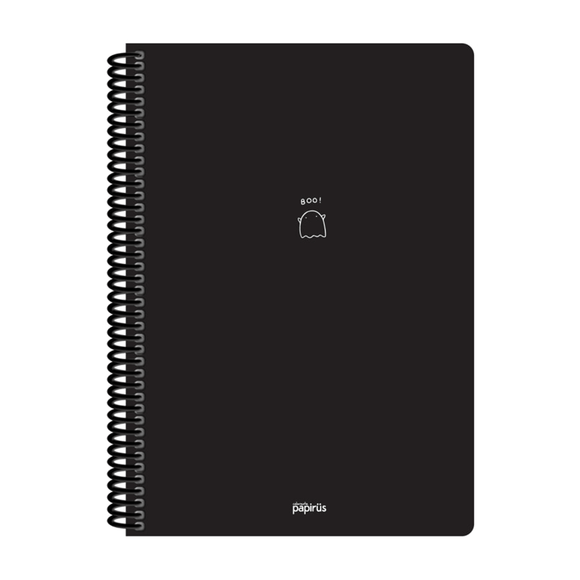 Papirüs Mini Spiralli 17x24cm Pp Kapak 80yp Kareli Defter