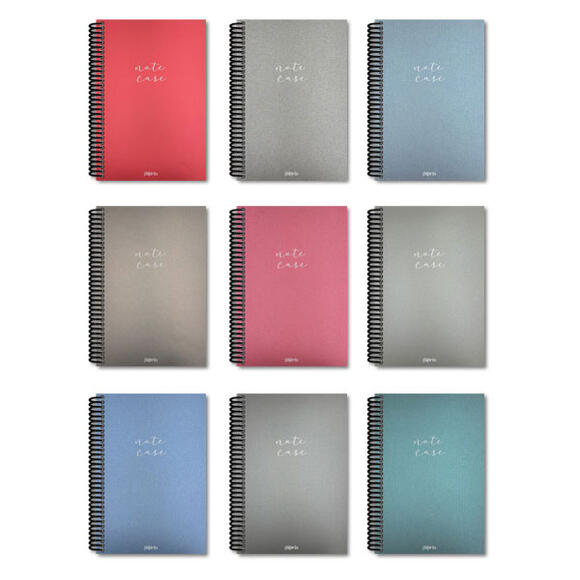 Papirüs Note Case Spiralli Sert Kapak 16x23 120yp. Çizgisiz Defter