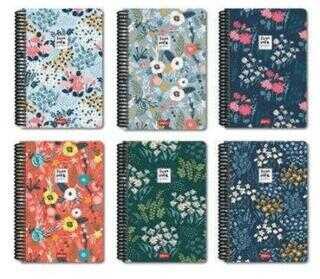 Papirüs Summer Spiralli Sert Kapak 16x23 120yp. Çizgili