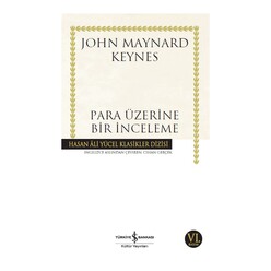 İş Bankası Kültür Yayınları - Para Üzerine Bir İnceleme (HAY)