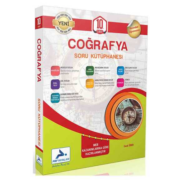Paraf 10. Sınıf Coğrafya Soru Kütüphanesi