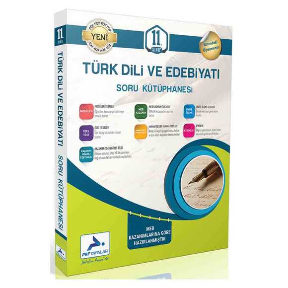 Paraf 11. Sınıf Türk Dili Ve Edebiyatı Soru Kütüphane