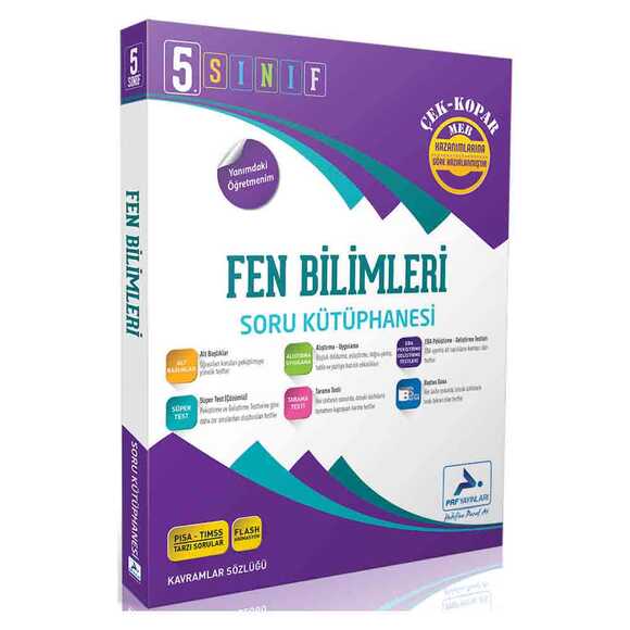 Paraf 5. Sınıf Fen Bilimleri Soru Kütüphanesi