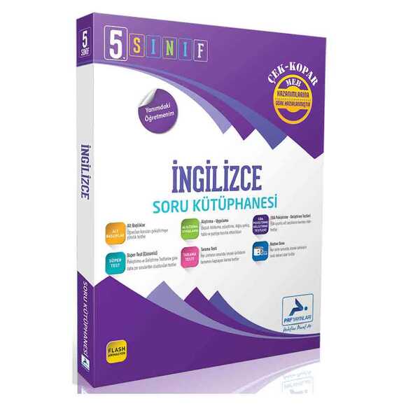 Paraf 5. Sınıf İngilizce Soru Kütüphanesi