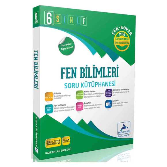 Paraf 6. Sınıf Fen Bilimleri Soru Kütüphanesi