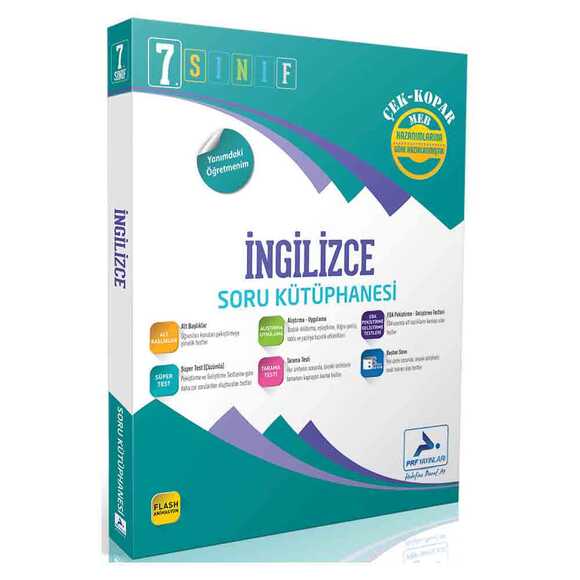 Paraf 7. Sınıf İngilizce Soru Kütüphanesi