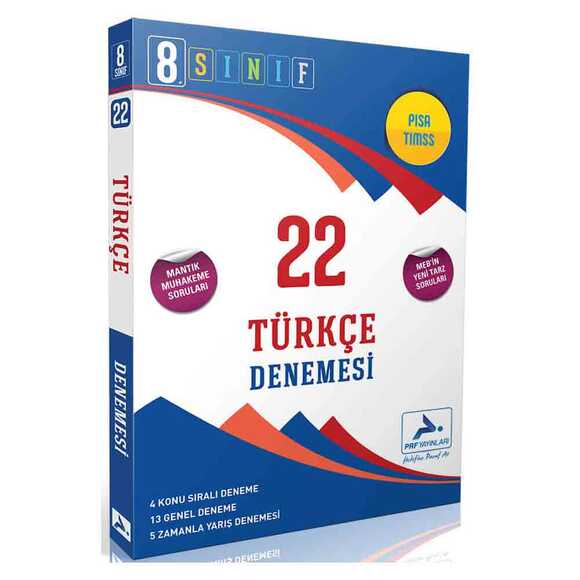 Paraf 8. Sınıf 22 Türkçe Denemesi 2020