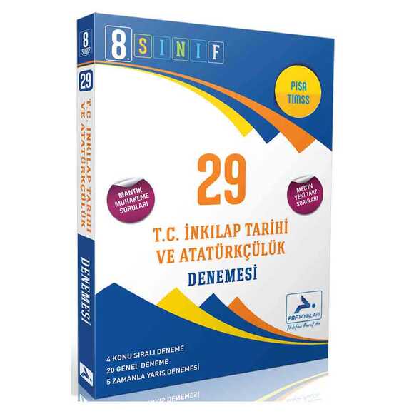 Paraf 8. Sınıf İnkılap Tarihi Branş Deneme