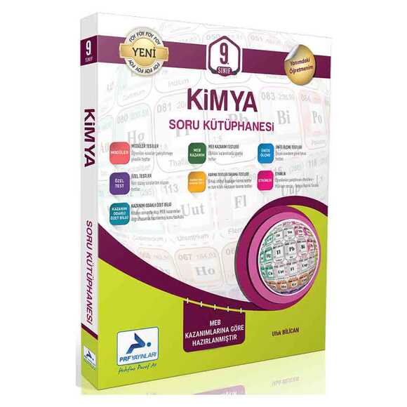 Paraf 9. Sınıf Kimya Soru Kütüphanesi