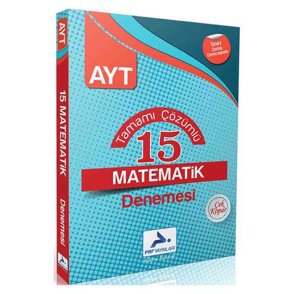 Paraf AYT Matematik Çözümlü 15 Deneme