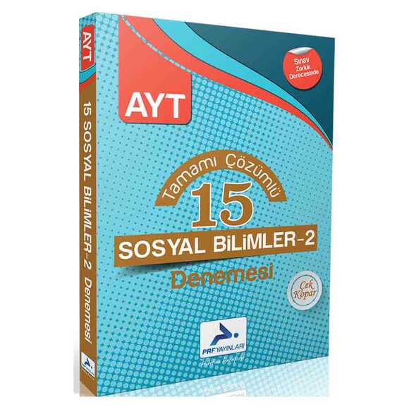 Paraf AYT Sosyal Bilimler II - 15 Deneme