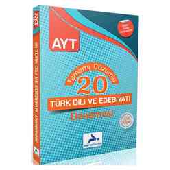 Paraf AYT Türk Dili ve Edebiyatı Çözümlü 20 Deneme - Thumbnail
