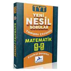 Paraf TYT 6+2 Çözümlü Matematik Fasikül Deneme - Thumbnail