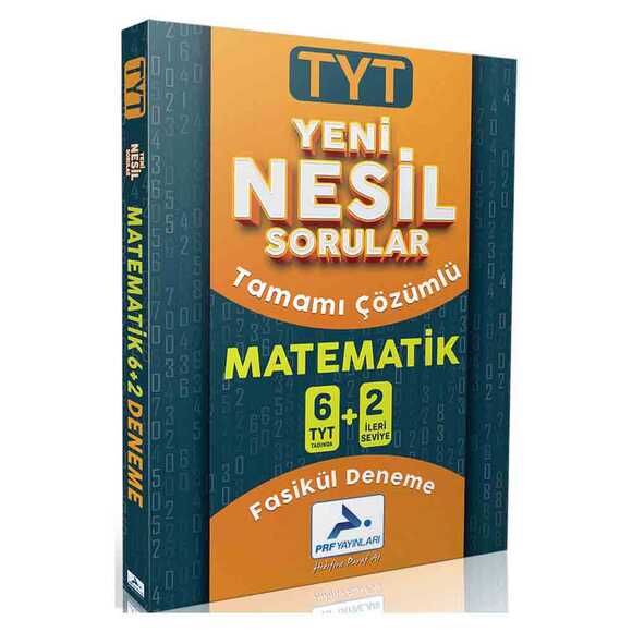 Paraf TYT 6+2 Çözümlü Matematik Fasikül Deneme