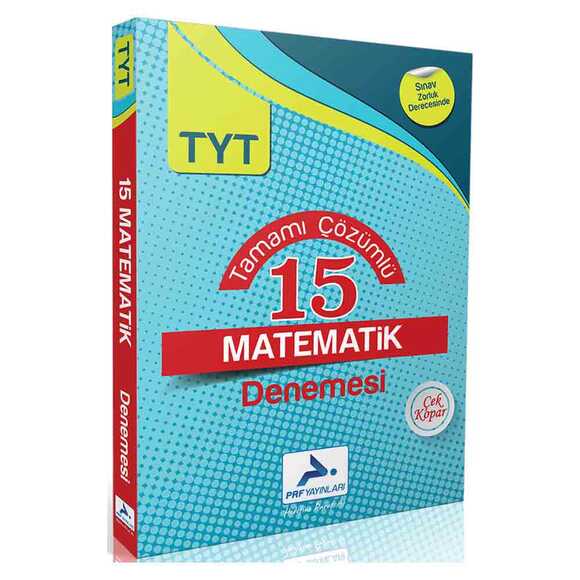 Paraf TYT Çözümlü 15 Matematik Branş Denemesi
