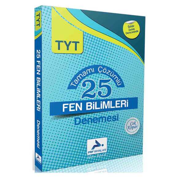 Paraf TYT Çözümlü 25 Fen Bilimleri Branş Deneme