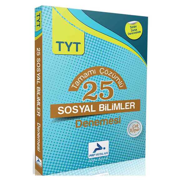 Paraf TYT Çözümlü 25 Sosyal Bilimler Branş Denemesi