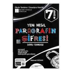 Paragrafın Şifresi 7. Sınıf Yeni Nesil Paragrafın Şifresi Soru Bankası - Thumbnail