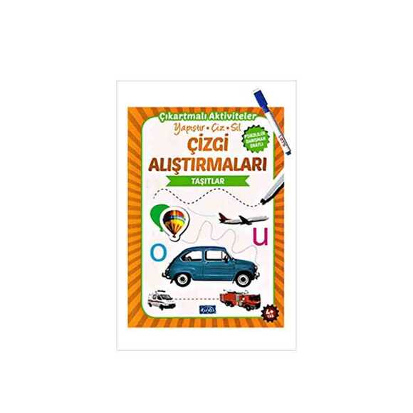 Parıltı Çizgi Alıştırmaları Taşıtlar