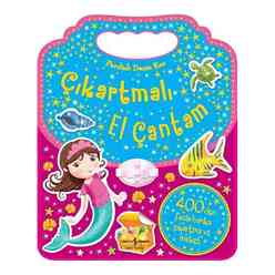 İş Bankası Kültür Yayınları - Parıltılı Deniz Çıkartmalı El Çantam