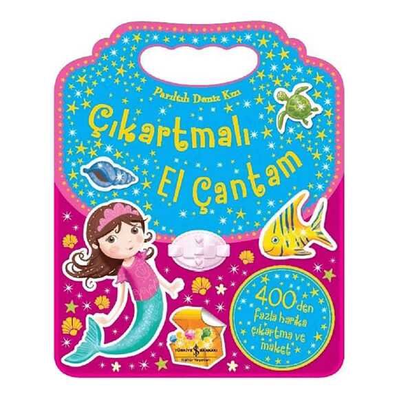 Parıltılı Deniz Çıkartmalı El Çantam