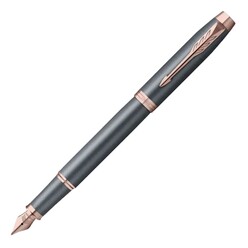 Parker - Parker IM Professional Mono Koyu Gri Dolma Kalem M uç